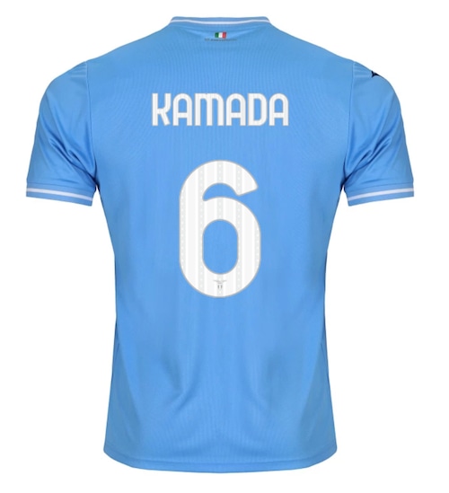 SS LAZIO 23-24 ホームジュニアレプリカユニフォーム（#6 KAMADA）鎌田選手
