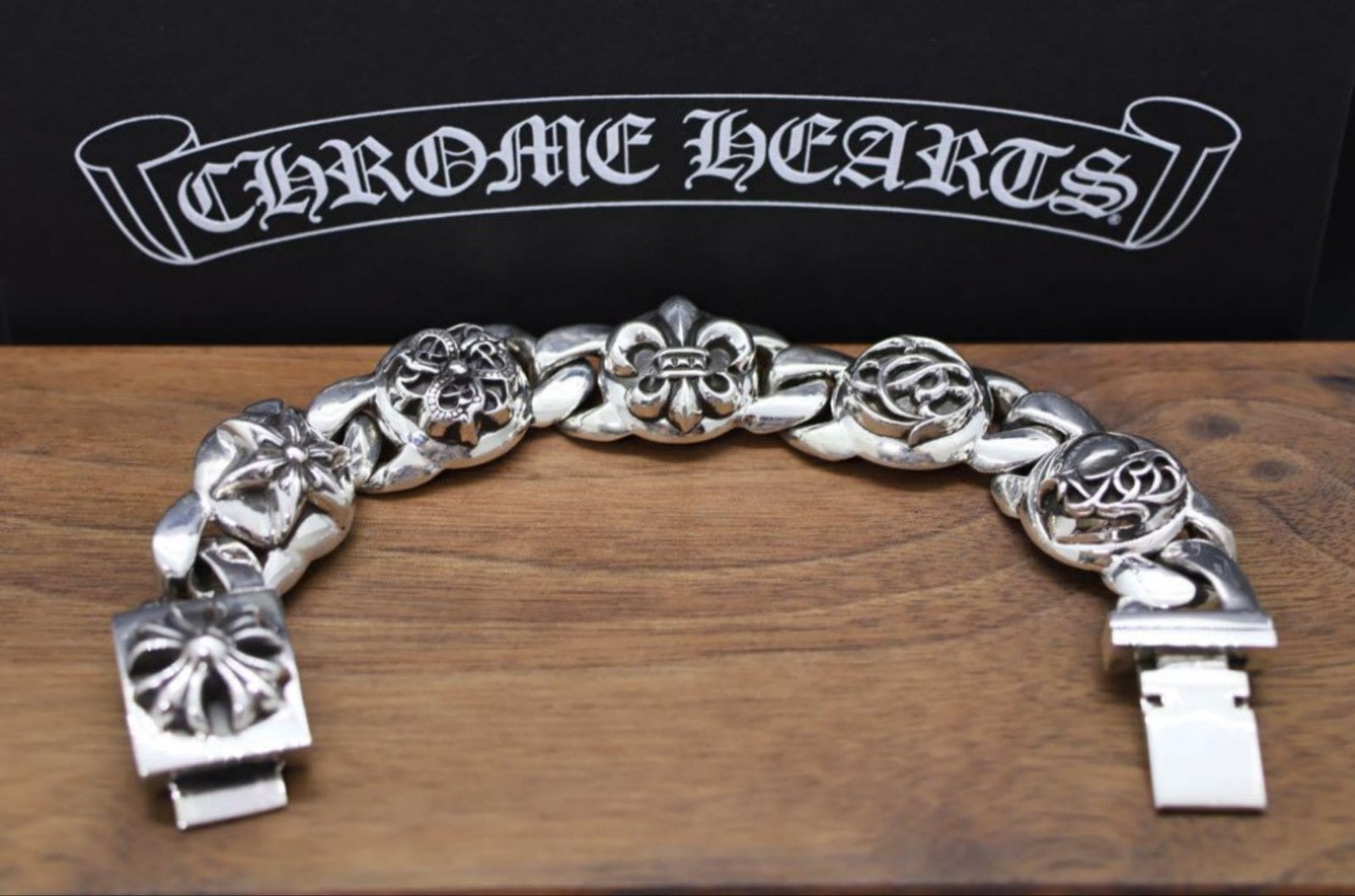 CHROME HEARTS クロムハーツ マルチリンク ブレスレット 5リンク 