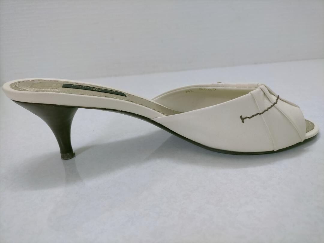 ルイヴィトン LOUIS VUITTON ミュール サンダル ピンヒール レザー