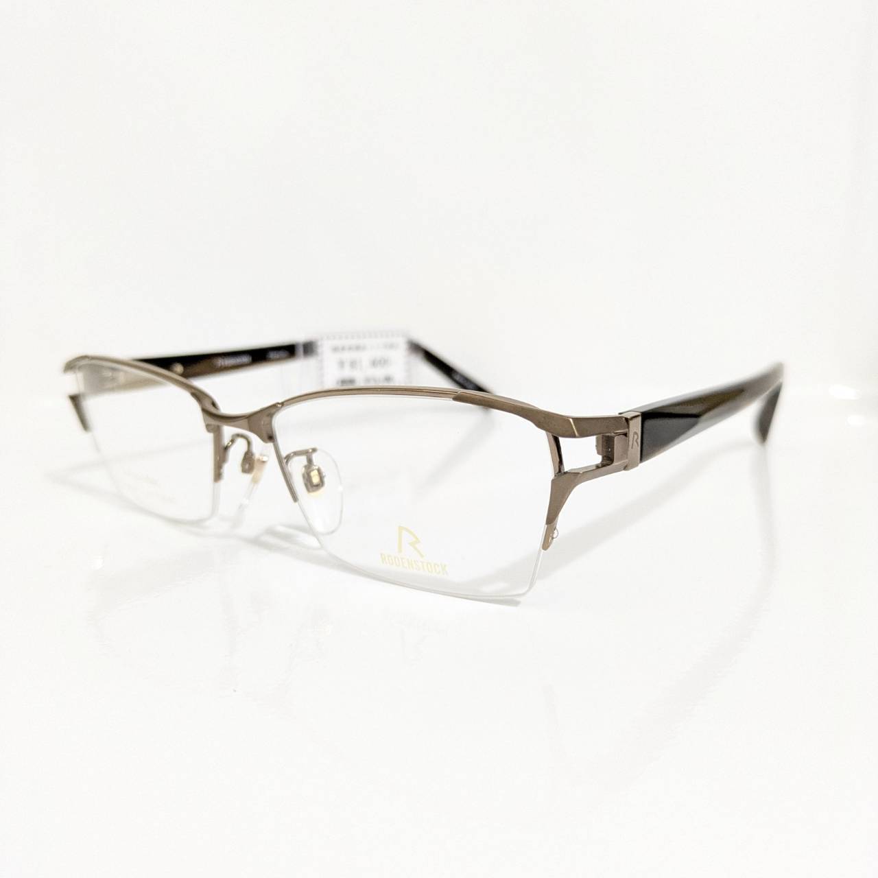 【RODENSTOCK】スクエアナイロールフレーム ブラウン