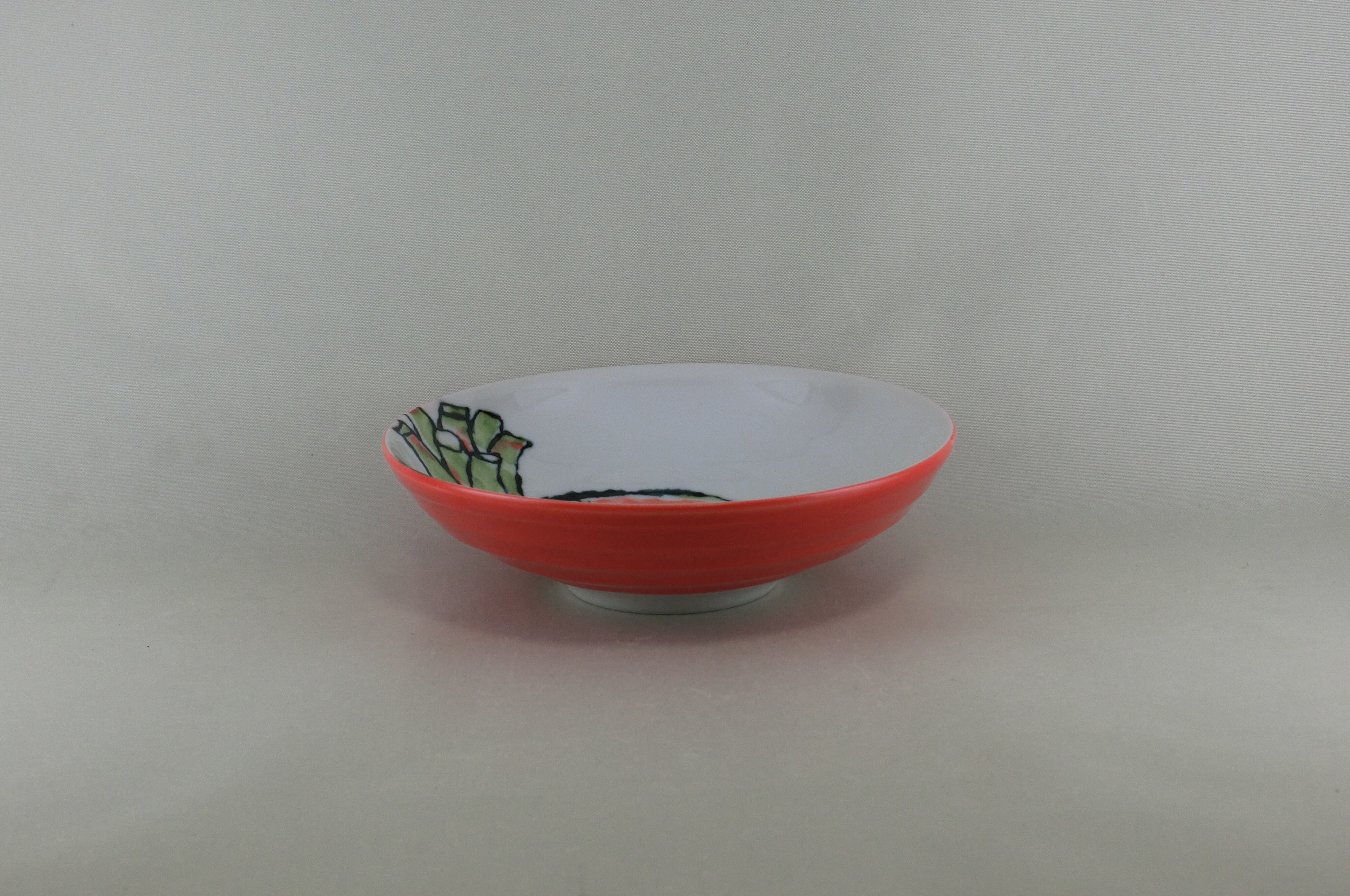 野菜シリーズ　6寸浅鉢（かぶ）