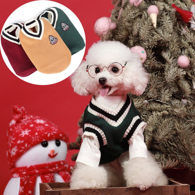 【小型犬 中型犬】青春感じる 秋冬新作 ペット服