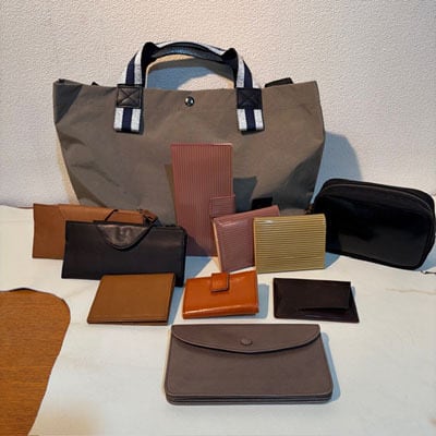 regalo　メタリックアイビーナイロン3WAYトート(小)