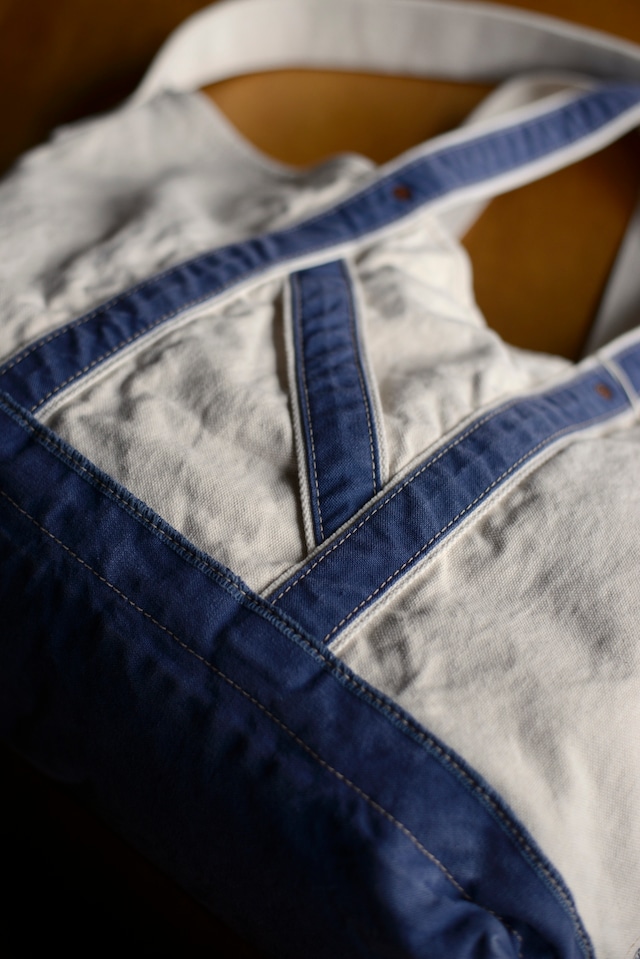 NICENESS / L.LESH SHOULDER TOTE BAG - CANVAS