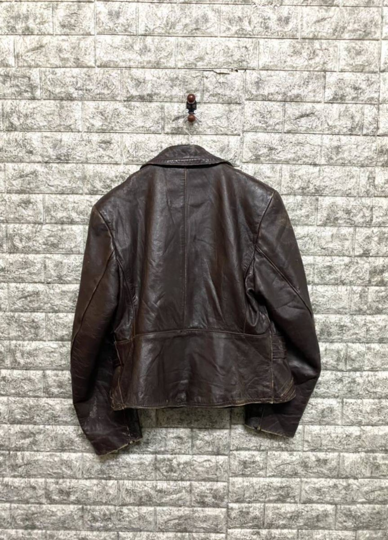 1940s GERMANY Vintage WWⅡ Germok レザーライダース ジャケット 