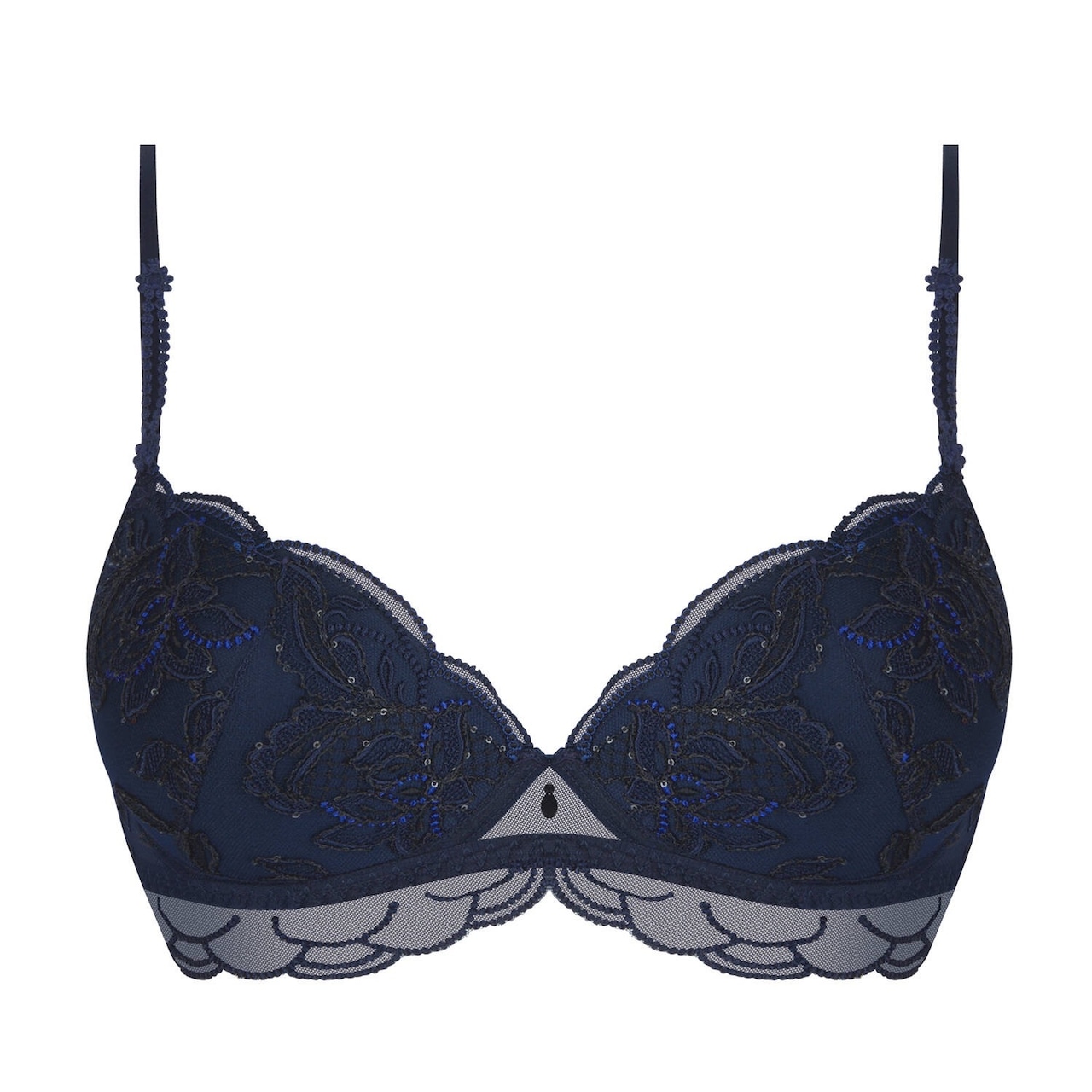 Éclat Couture モールドカップブラジャー &セクシータンガ リズシャルメル