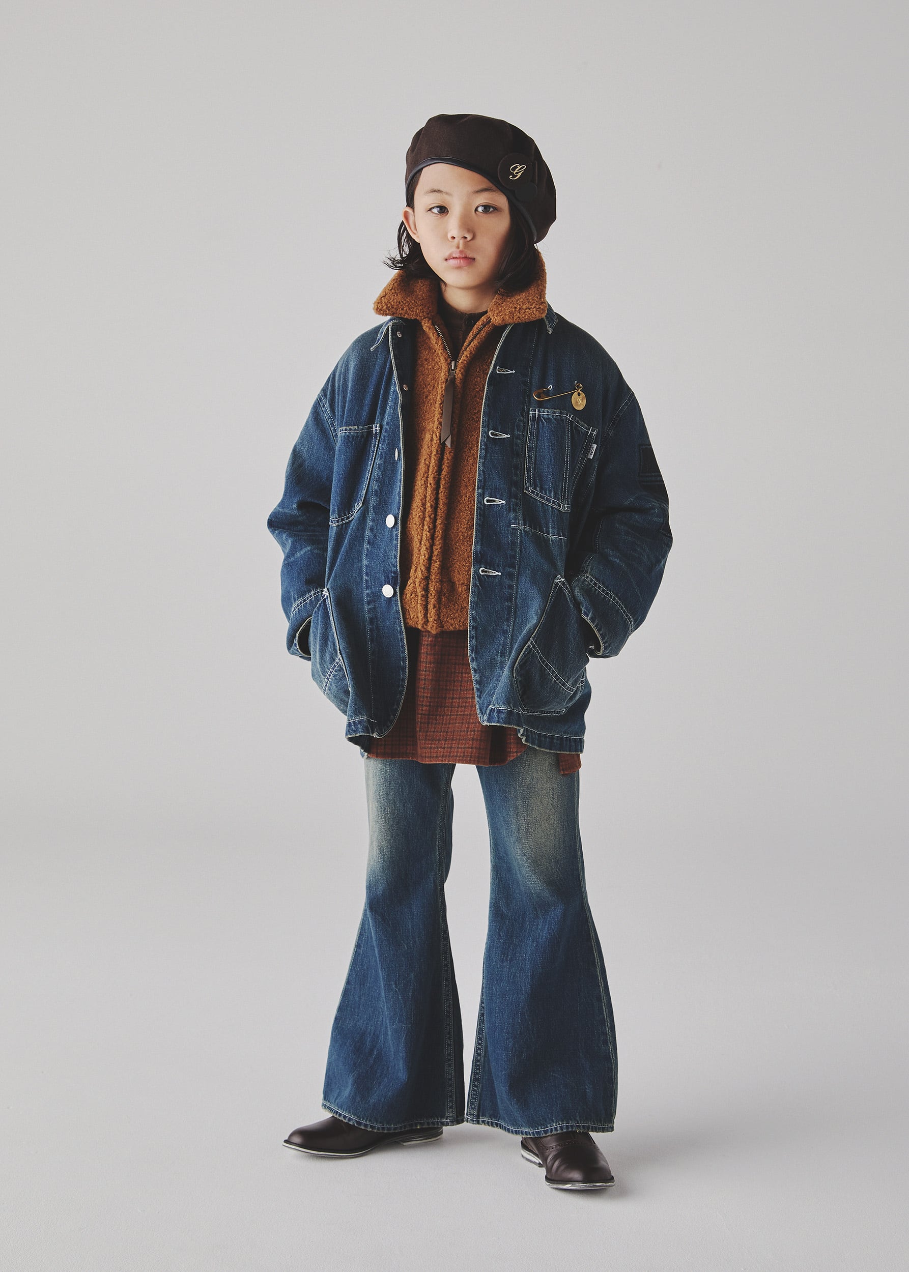 Boa zip blouson_L/XLサイズ | GRIS