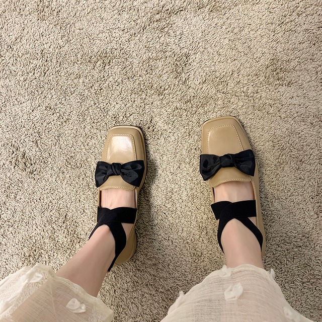 スタイルレザースプリングオータム 靴 シューズ 春物 秋物 部族の婦人靴4360872751