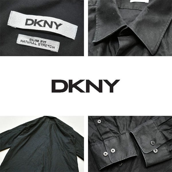 DKNY 無地 ブラック スラックス ストリート 古着 モード シンプル DKNY 無地 ブラック スラックス ストリート 古着 モード シンプル