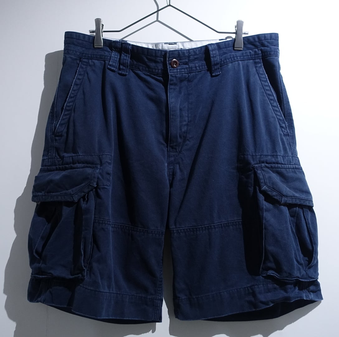 "Ralph Lauren" Navy Baggy Cargo Shorts