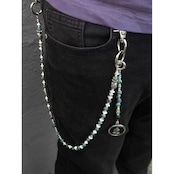 ターコイズ ウォレットチェーン G177