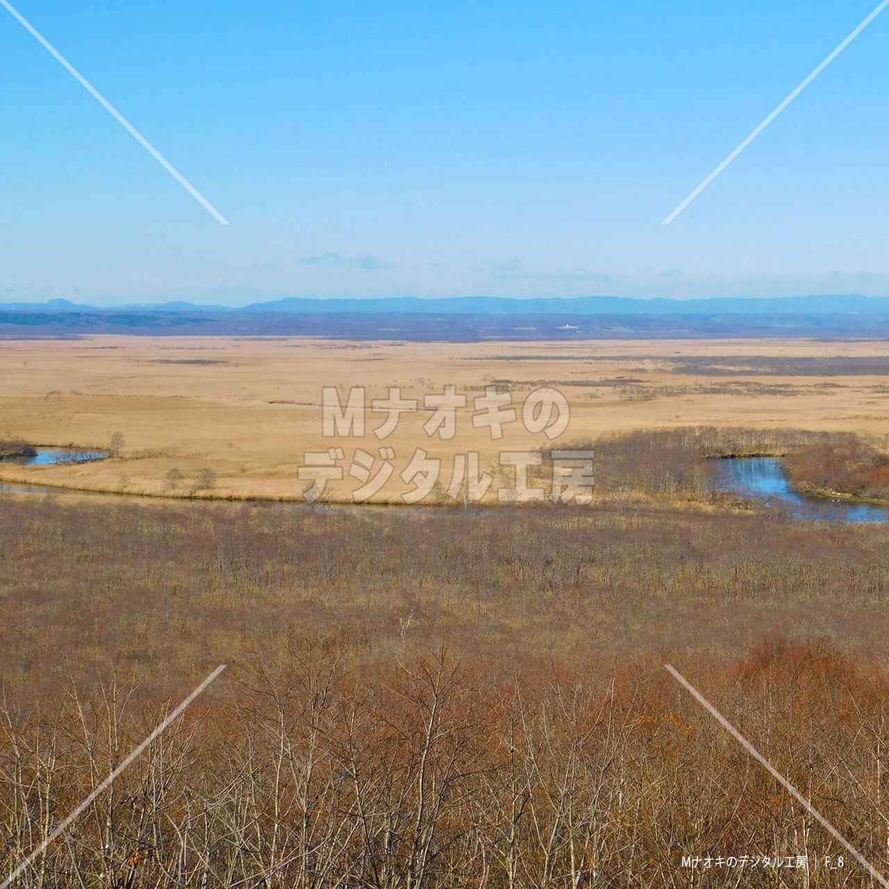 晩秋の釧路湿原 2　 Kushiro Marsh in late autumn 2