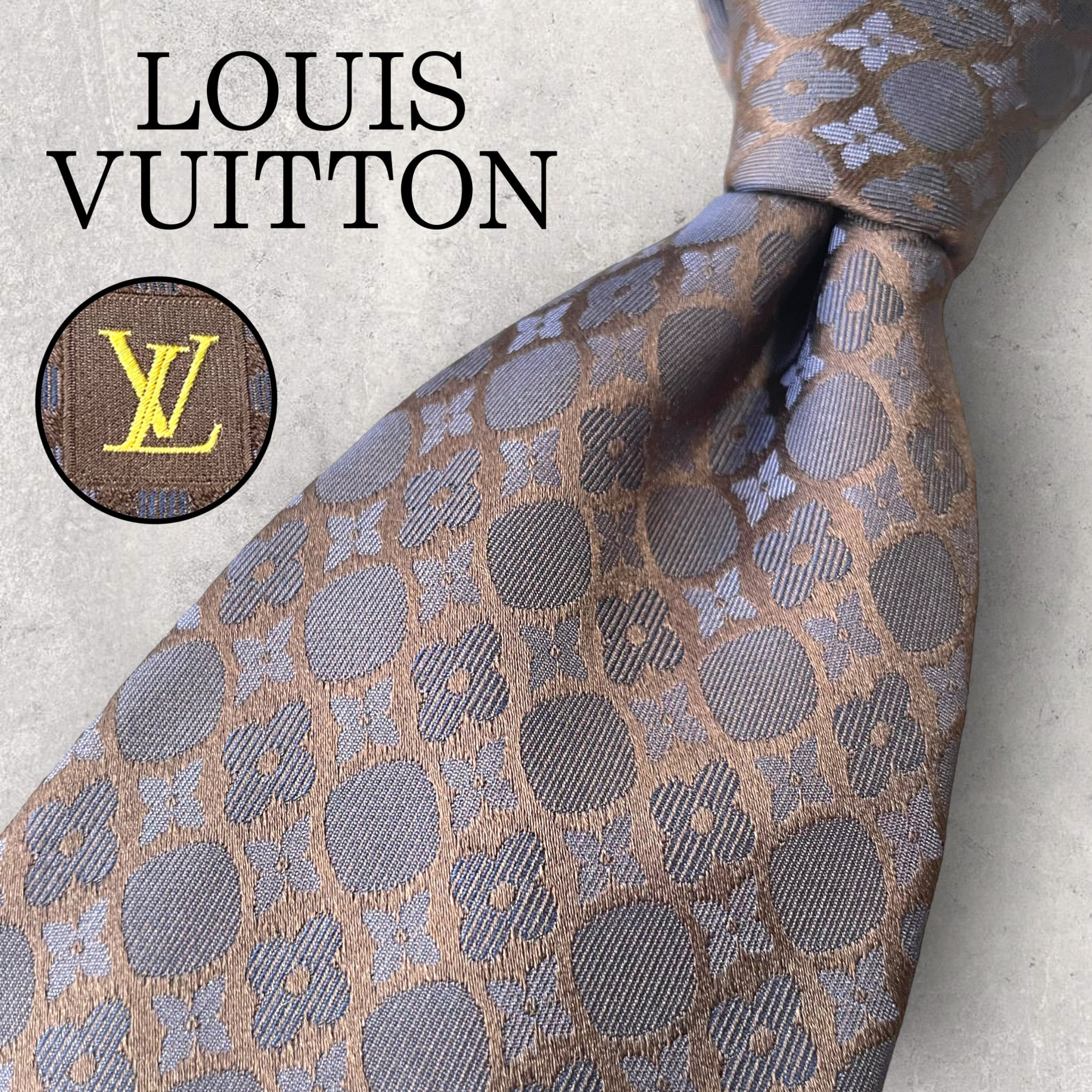 ✨美品✨LOUIS VUITTON ルイヴィトン　ネクタイ　ヴィヴィエンヌ　希少