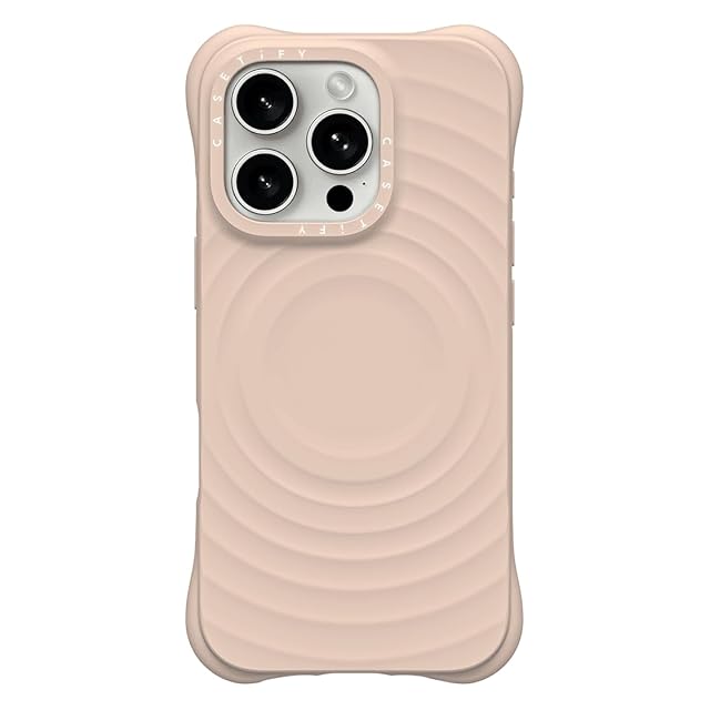 CASETiFY ウェーブ シリコン iPhone 16 Pro ケース [波型シリコン