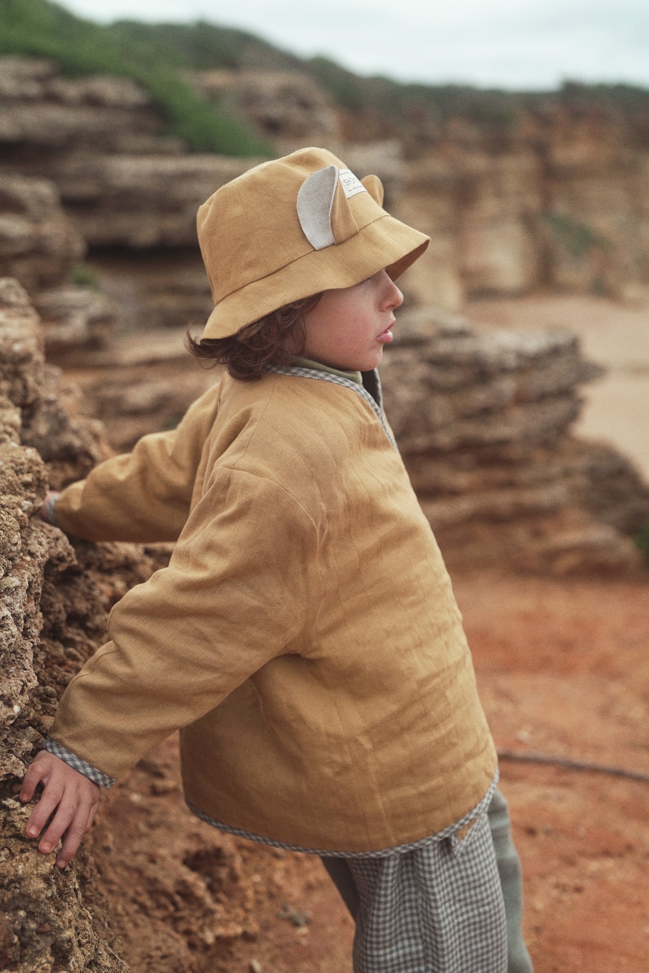 【26SS】SHOMKA / CAMEL BONNET or HAT