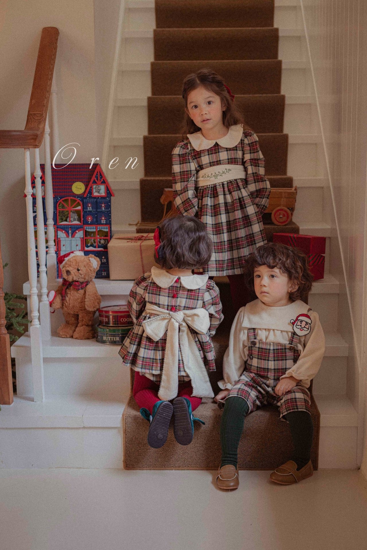 Oren X-mas［取寄］noellia check onepiece