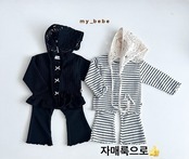 韓国子供服 / Mybebe / ベーシックブーツカット *XS~XL*