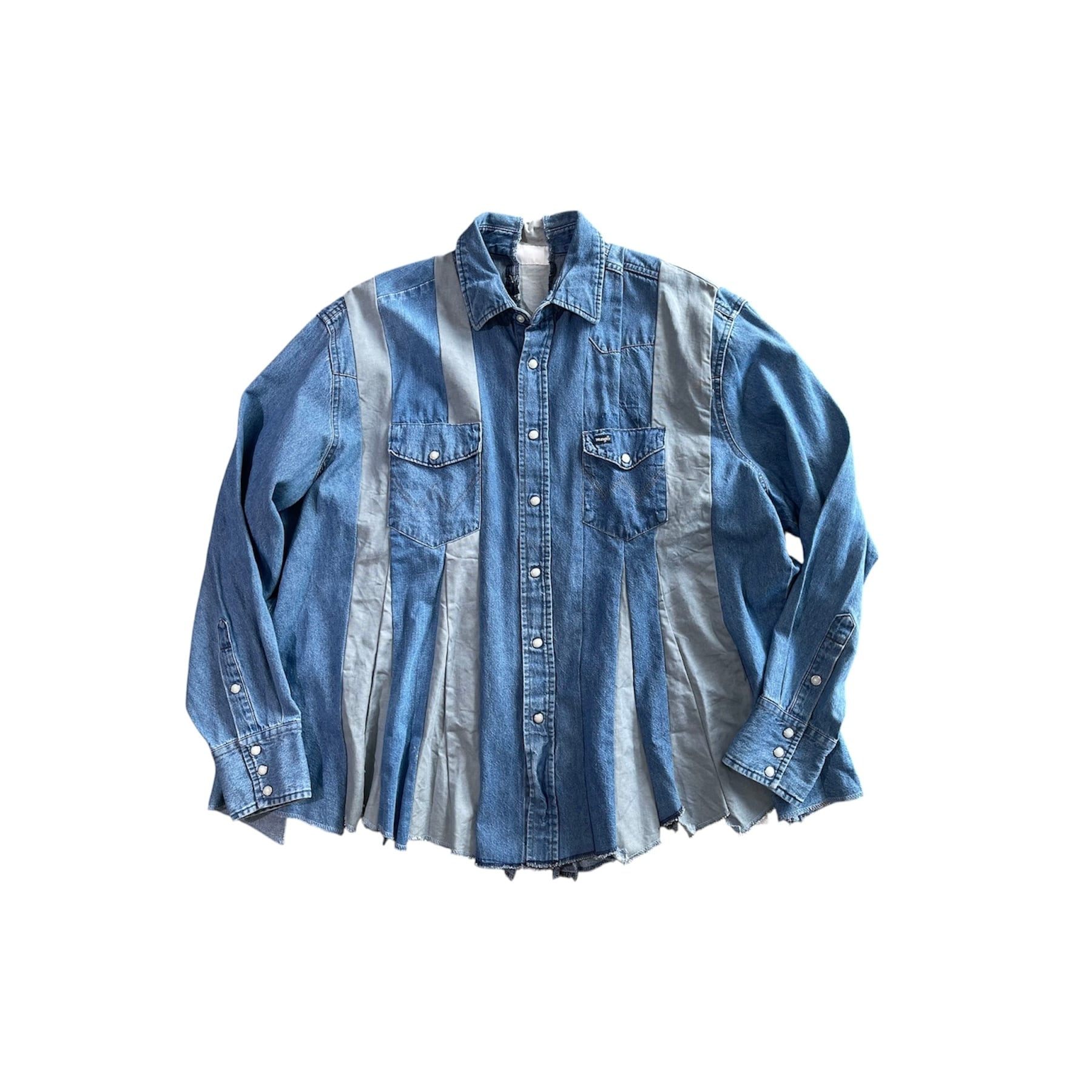 CHANGES / remake Wrangler  shirt  / blue denim