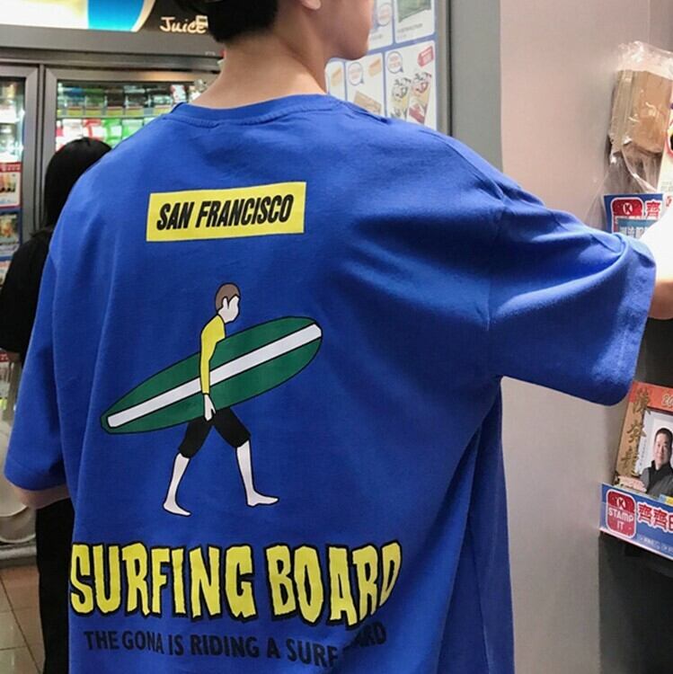 全3色 Tシャツ カットソー プリント カジュアル シンプル