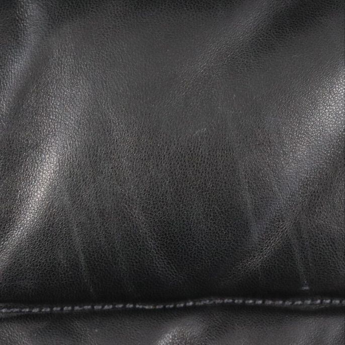 CHROME HEARTS クロムハーツ ファーフード オールレザーダウン