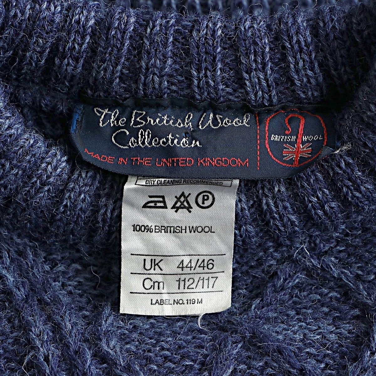 British wool collection 英国製 アランニット セーター 古着 used