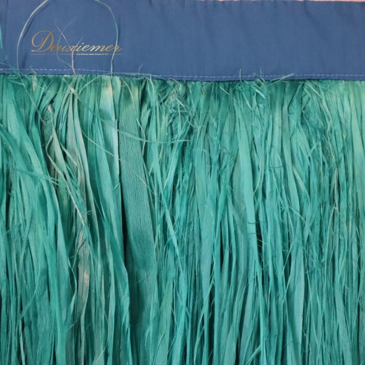 フラダンス 衣装 モレ Hula&Tahiti グリーン系 腰みの スカート タヒチアン マジックテープ 緑 青緑 モレスカート ハワイアン アロハ フラ ダンス レッスン 練習 タヒチ アロハ衣装 ダンス衣装 フラパフォーマンス トロピカル