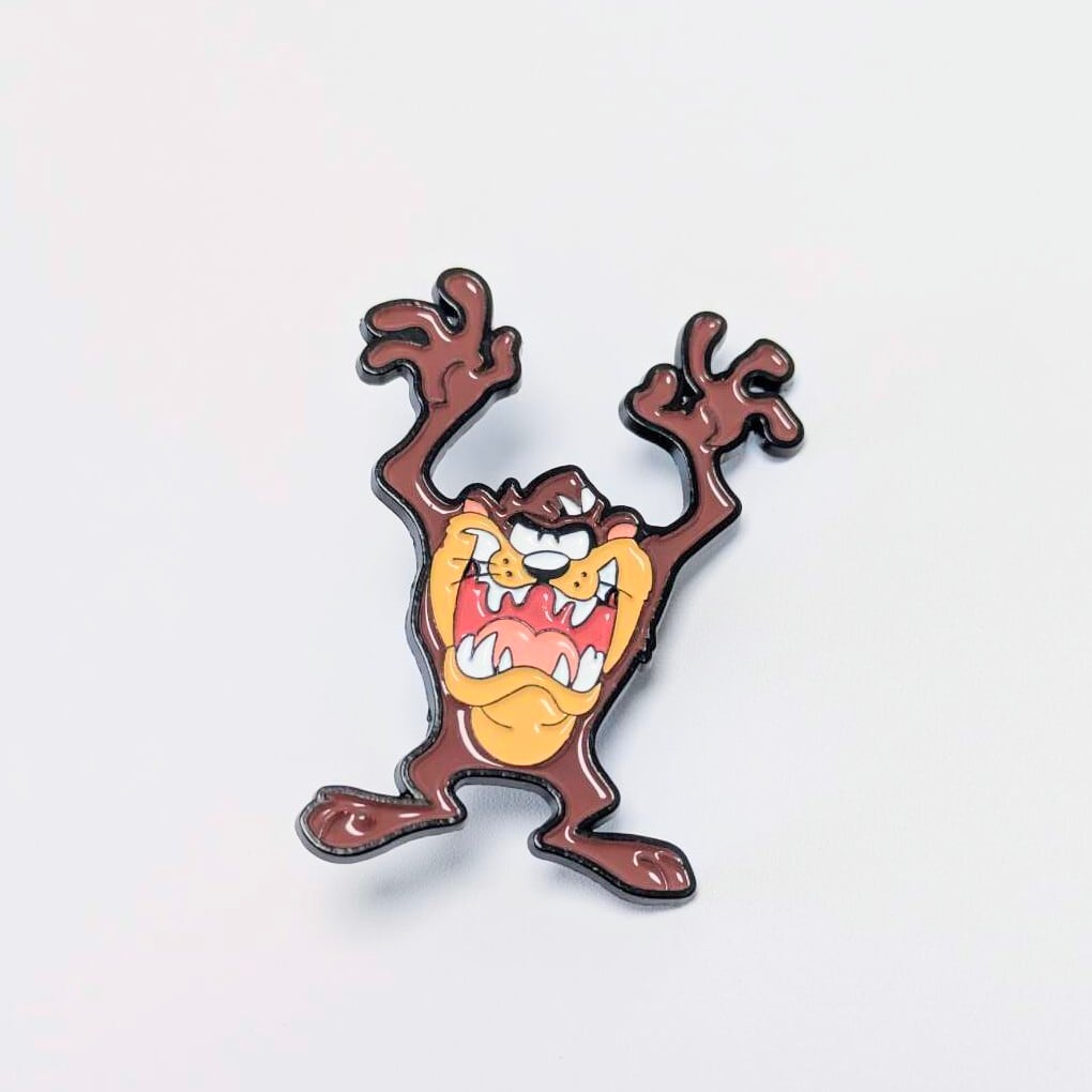 送料無料! ★ピンズ PINS★ピンバッジ 【 Looney Tunes ( ルーニーテューンズ )】 タズマニアンデビル〚アメリカン雑貨 アメトイ〛
