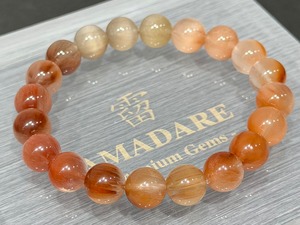 No.1543　【S】ラビットヘアクォーツブレスレット