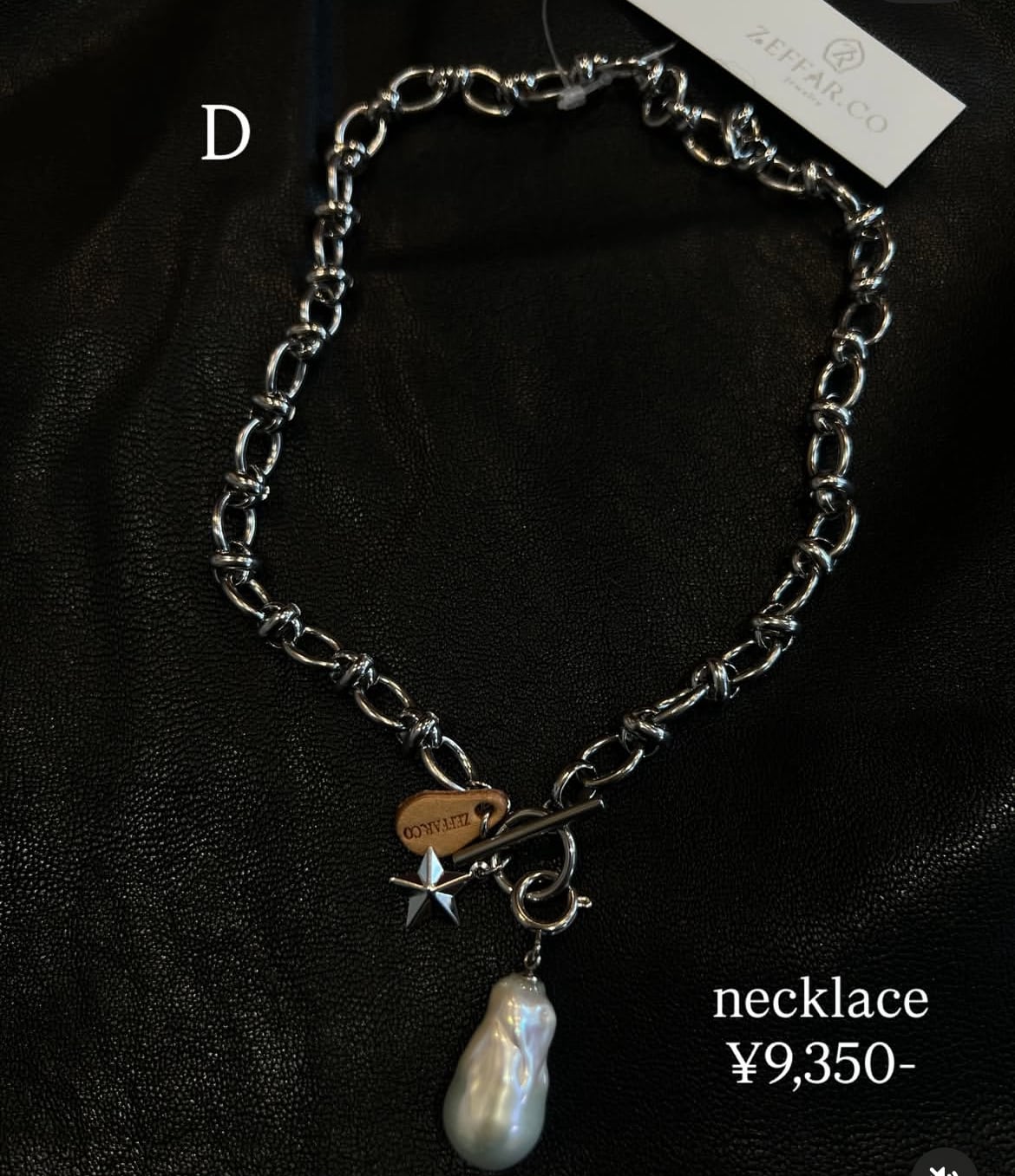 【ZEFFAR.CO】ネックレス 淡水パール
