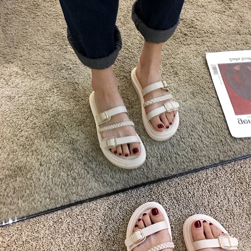 サンダルミュールサマーレッドカジュアル 靴 シューズ 夏物 フェイクシューズ25522951551