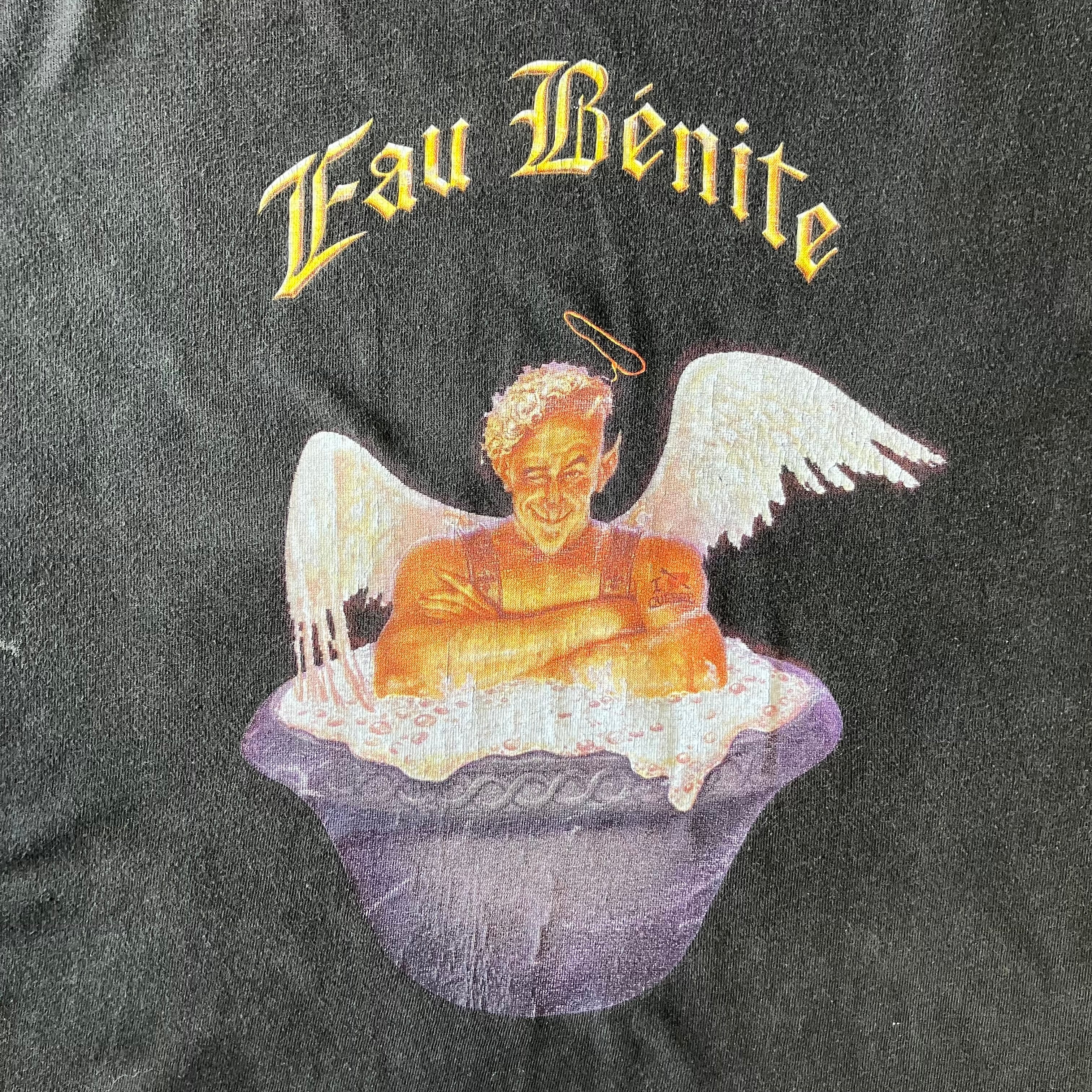 M&O Knits 00s Eau Benite プリントTシャツ ブラック L No.2565