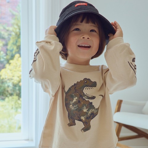 FIRST BLUE［取寄］camouflage dinosaur tee 26autumn