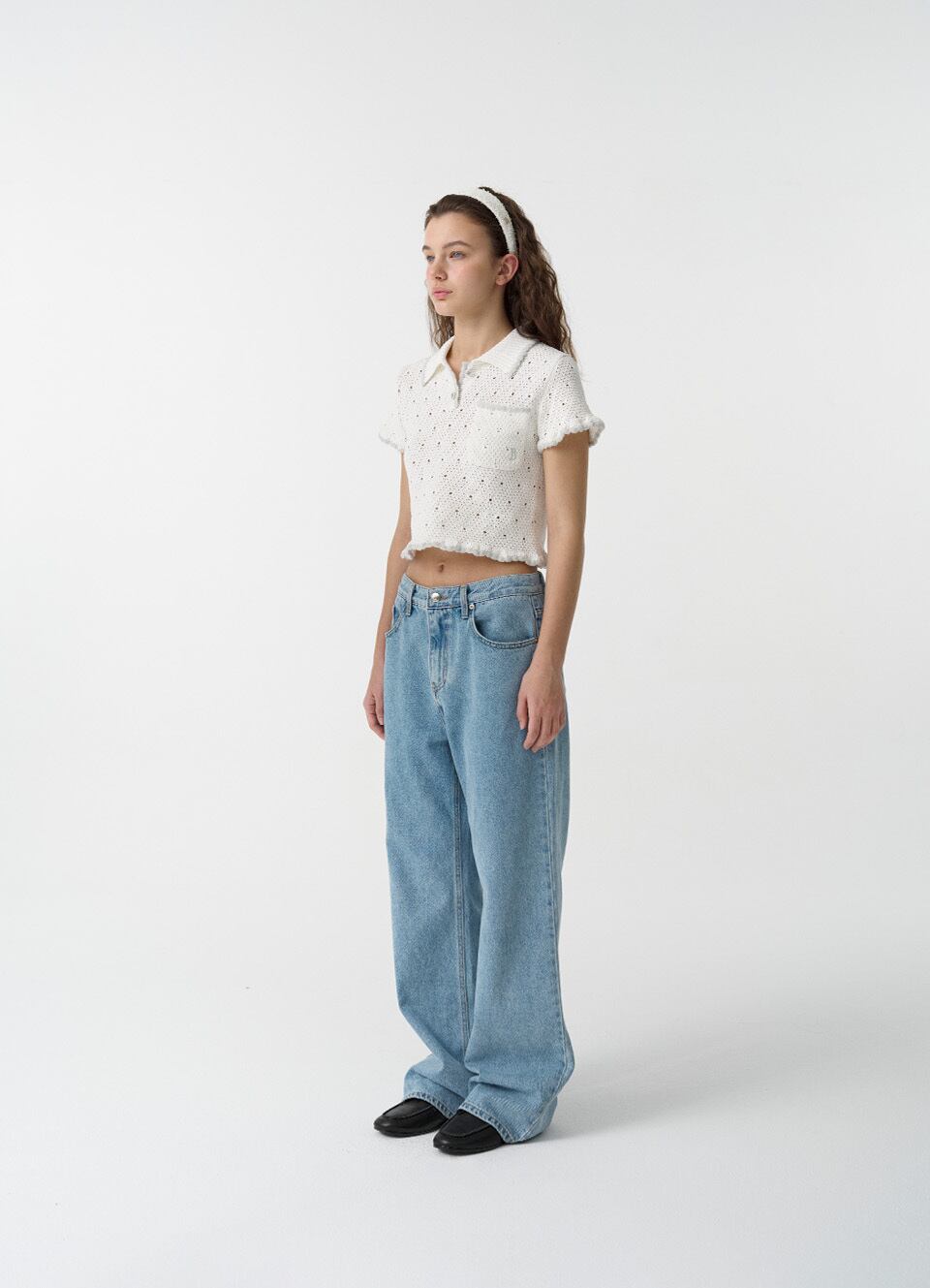 The Barnnet] Fluff Scallop Knit Top 正規品 韓国ブランド 韓国通販