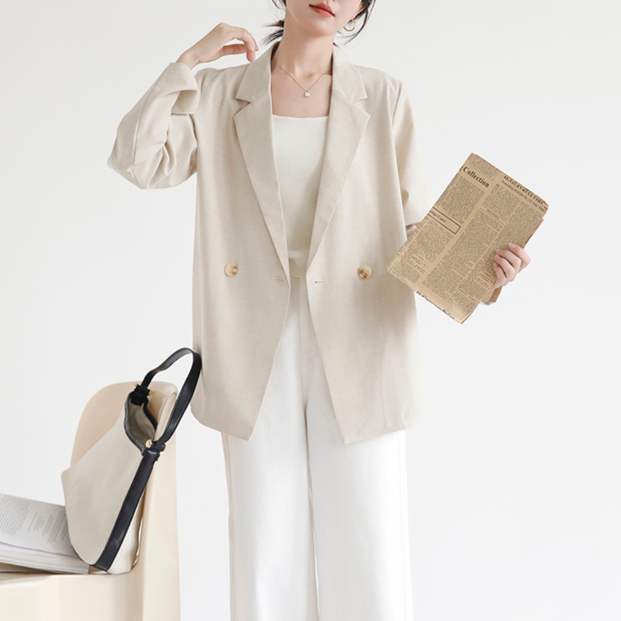 Oversized Tailored Jacket T3499