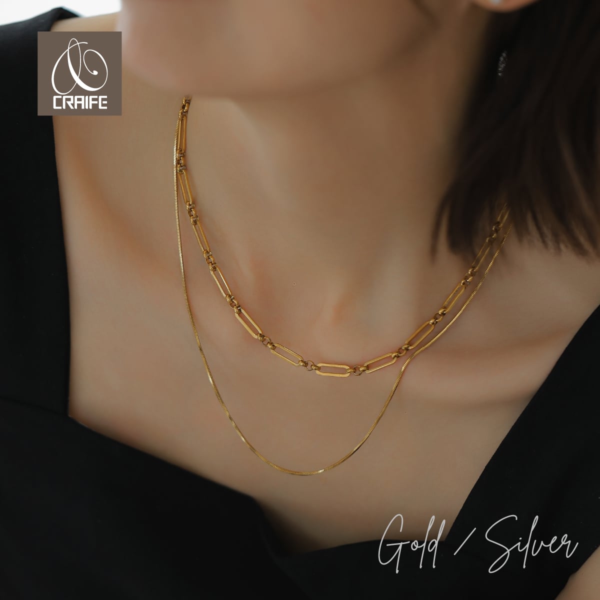 Necklace -Gold/Silver- | CRAIFE / クライフ - 感動のアクセサリー体験を