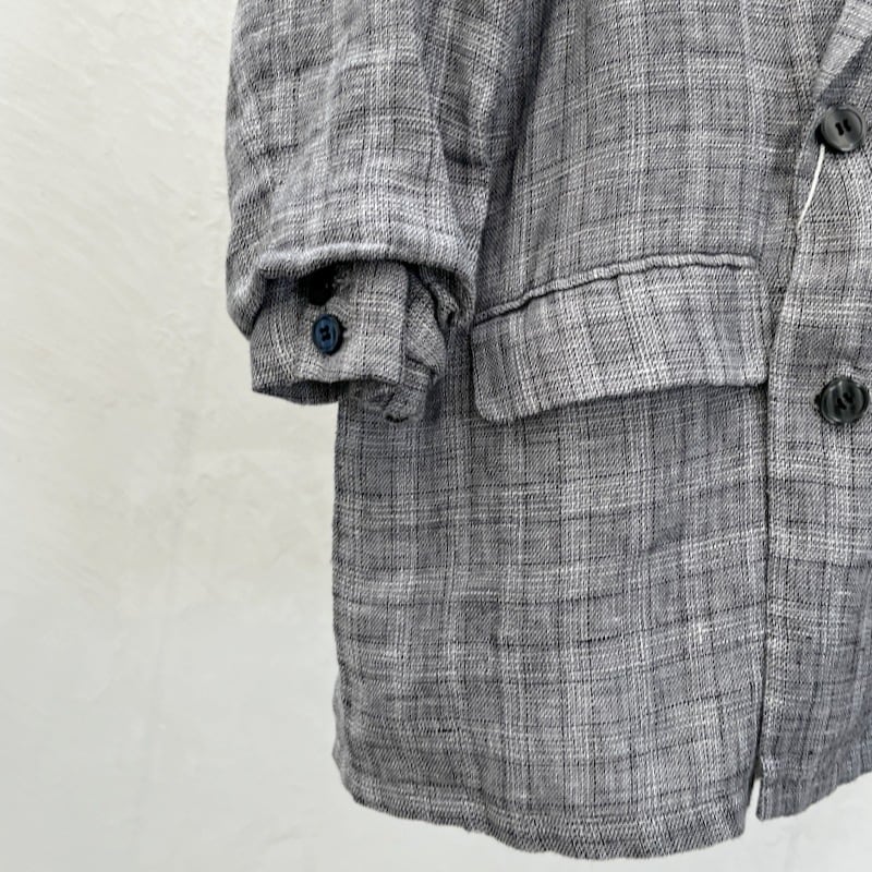 めぇ　2026SS ブティックオーディナリー　リネンジャケット Boutique Ordinary （ブティックオーディナリー ）シュシュスリーブ