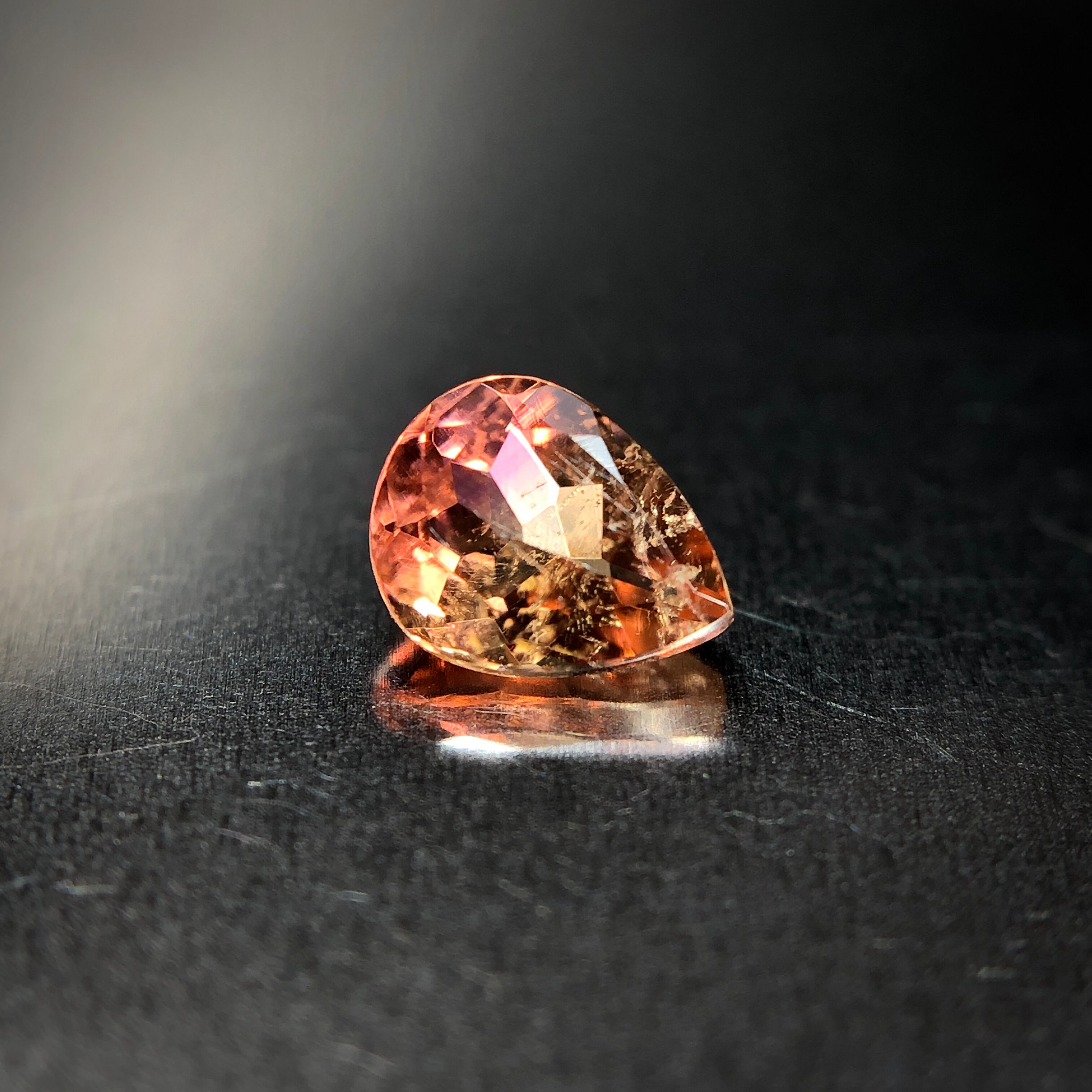 鮮やかに溶け合う黄橙桃色 0.3ct UP 天然 バイカラートルマリン | Frederick’s Gems&Jewelry powered by  BASE