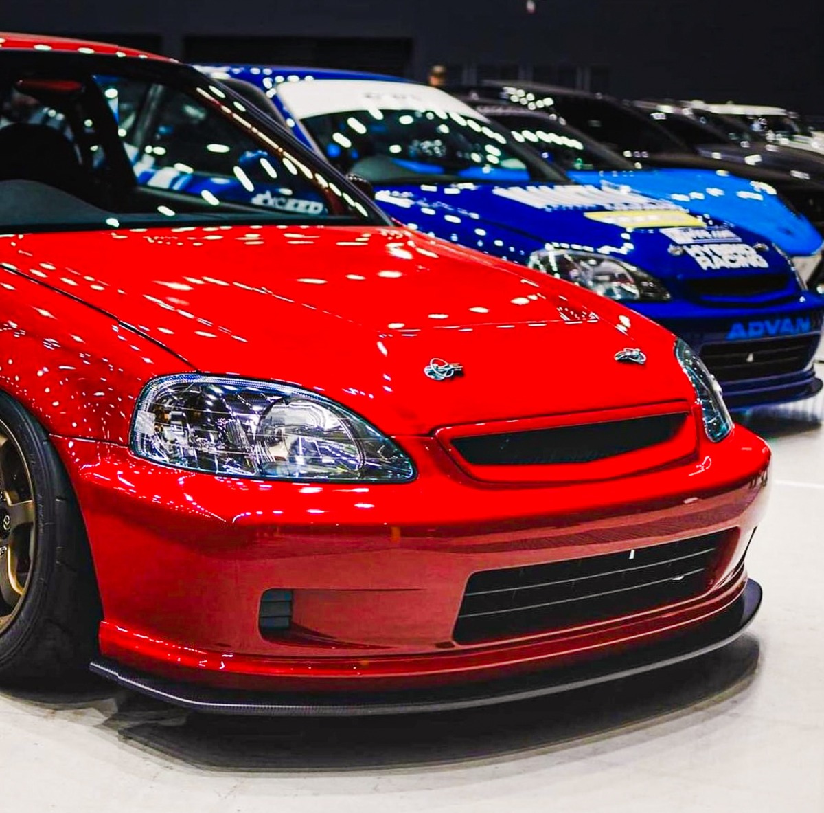 EK 後期 2piece Front lip (FRP) | EXCEED JAPAN