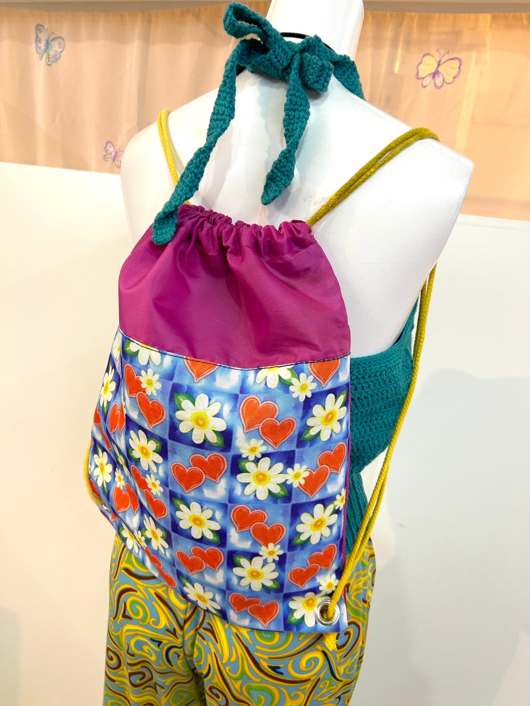 Nylon backpack