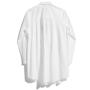 SALE 送料無料【HIPANDA ハイパンダ】レディース シャツワンピ / WOMEN'S BLOUSE DRESS / WHITE