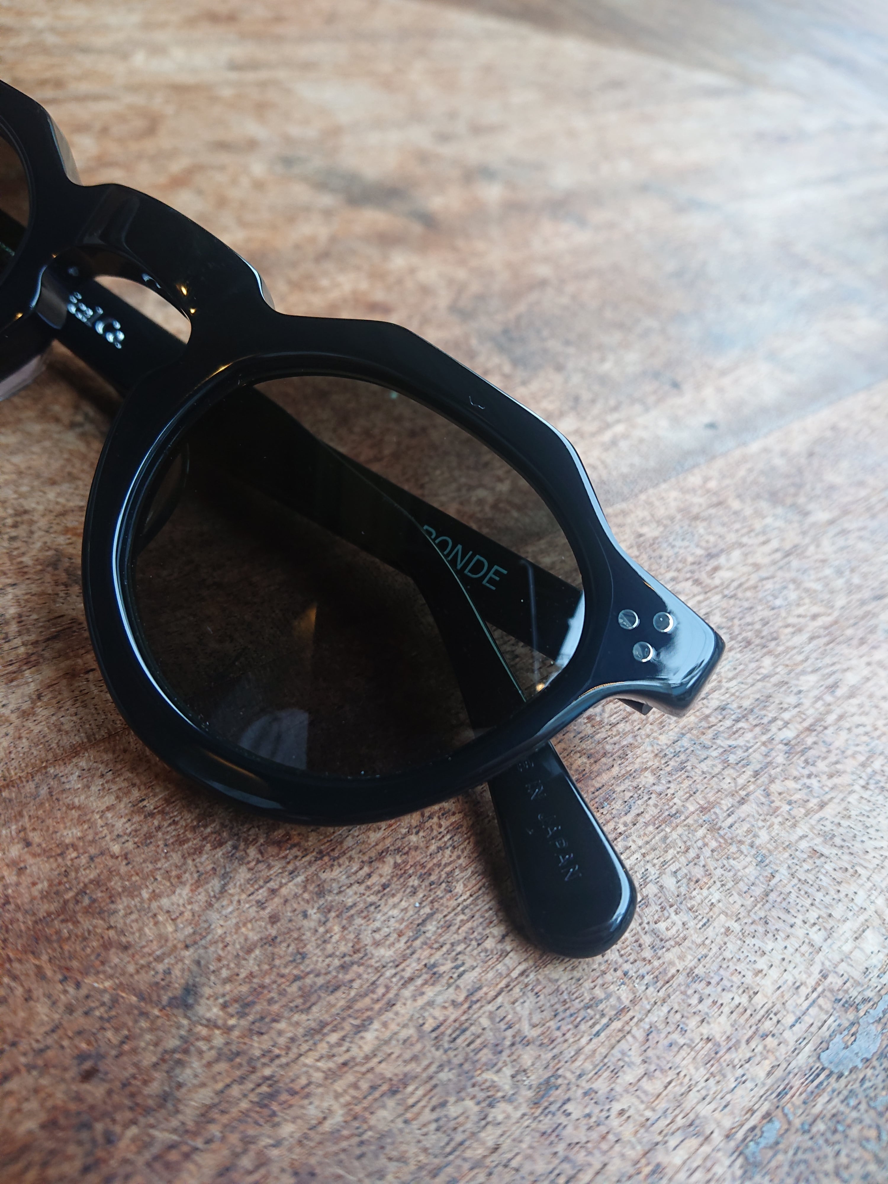 き*え様 HARMAN OPTICAL RONDE Harman Optical Co. “RONDE” Black × Green | BOW & ARROW WEB STORE