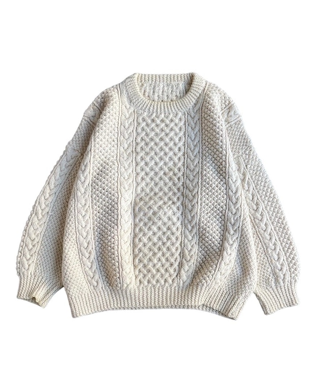 Vintage 80s Fisherman knit