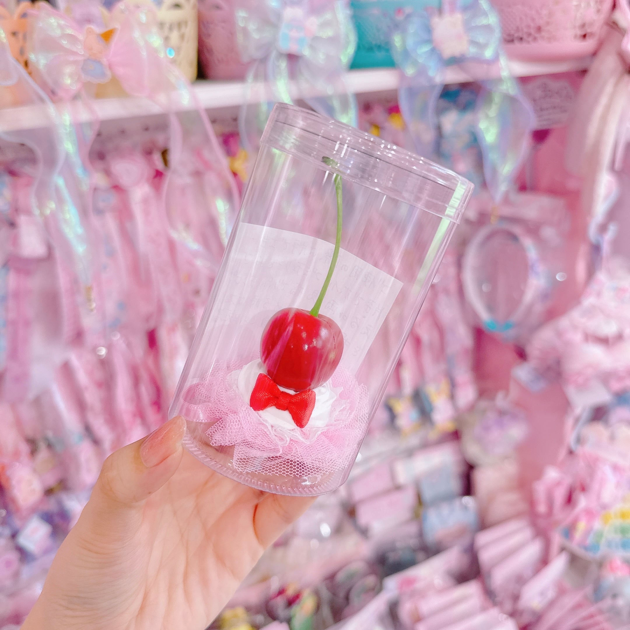 【J2】16-34ぬいぐるみ用ホイップチェリーヘッドドレス