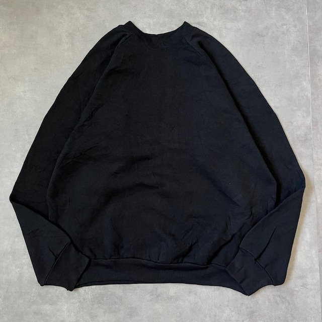 フルーツオブザルーム 無地 スウェット USA 90s 2XL 黒 17109
