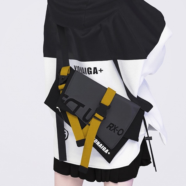 【YONAIGAシリーズ】★バッグ★ 2color 肩掛け ショルダーバッグ 配色 レディース 男女兼用 メンズ おしゃれ