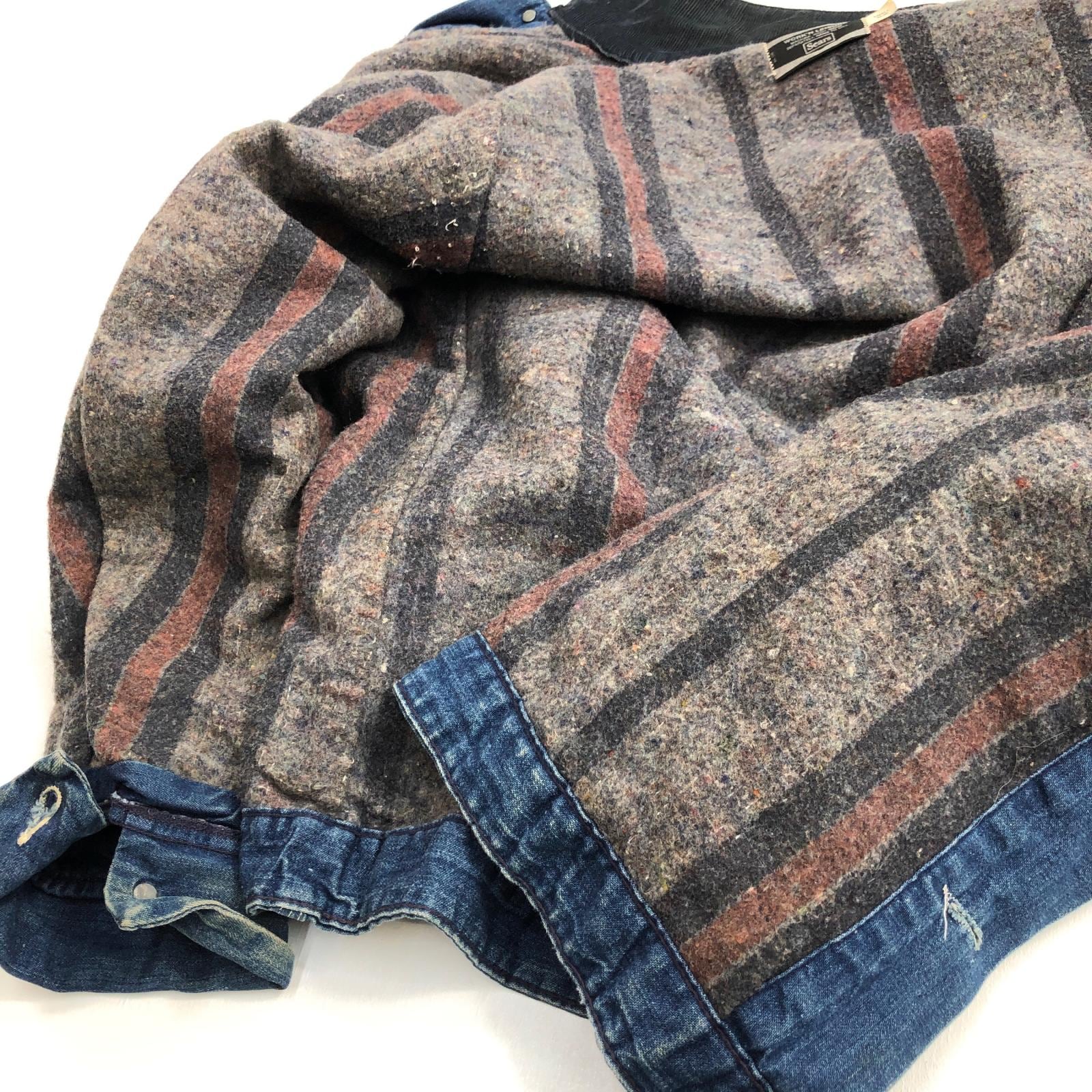 sears シアーズ カバーオール WORK'N LEISURE 襟コーデュロイ 裏