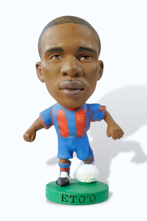 Samuel Eto'o / サミュエル・エトー / FC Barcelona No.9仕様 / Corinthian ProStars Series 29 / PRO1163 / 2005 / Green Base