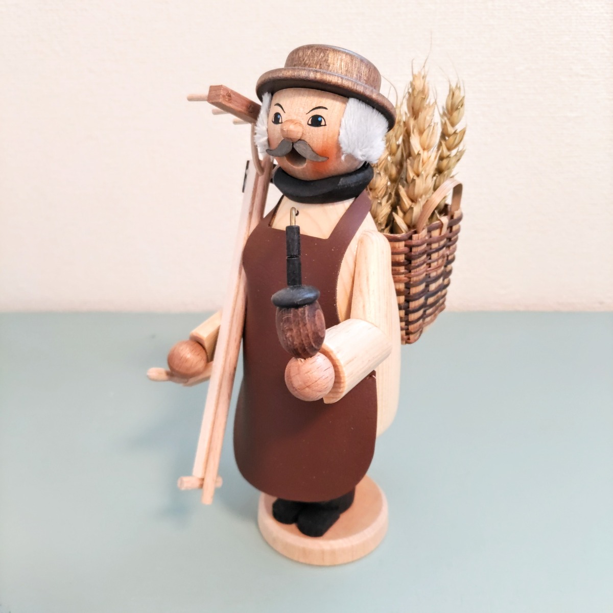農夫 煙出し人形 | POLKA ドイツ工芸品