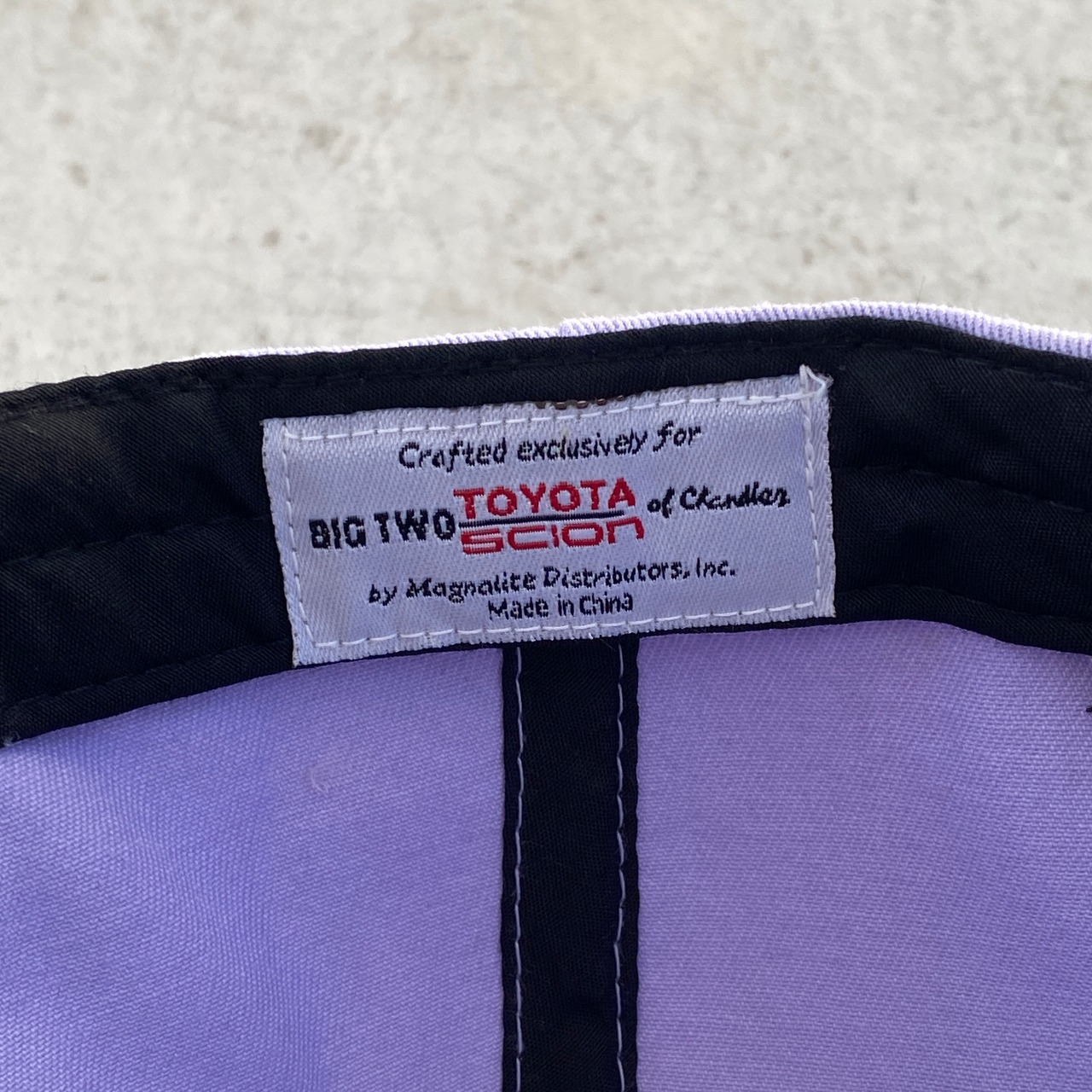 BIG TWO TOYOTA SCION Logo Cap - Light Purple