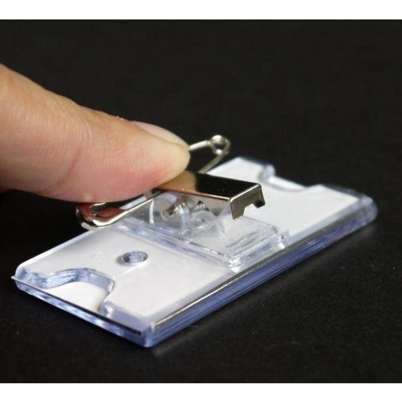 レモン（株） 名札 ミニサイズ クリップ＆安全ピン付 ２個入